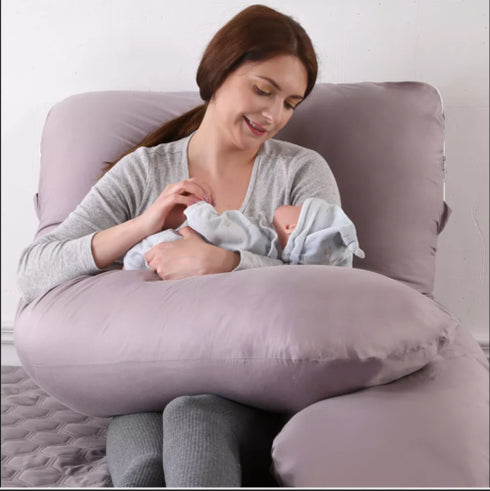 Full-body pregnancy U Shaped Maternity Pillow Support Back Hips Legs Belly Sleeping