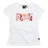 White Camo Logo Raw T-Shirt