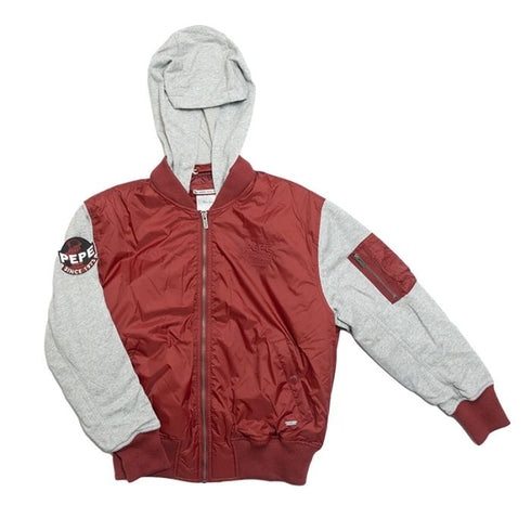 Ray Teen Pepe Jeans Coat With Hood