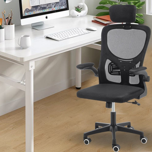 Seemly Ergonomic Mesh Office Chair – Adjustable Height & Swivel