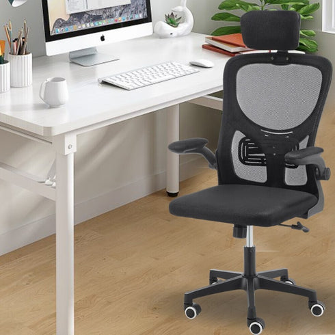 Seemly Ergonomic Mesh Office Chair – Adjustable Height & Swivel