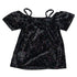 Next Girls Xmas Party Disco Velvet Sparkle Top