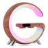 G-Shaped Smart LED Lamp with Bluetooth Speaker & Wireless Charging