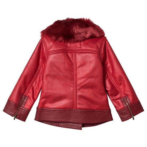 Arcadia Girls pepe jeans Leather Jacket