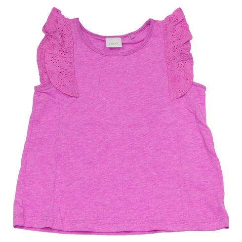 Girls Cotton Frill Vest
