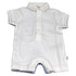 Baby All-in-One Blue & White Romper Set
