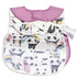 Baby Bibs With Fold-Under Crumb Catcher - Multi (One Size)