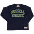 Ressell Athletic Crew Teen Top With Arch Logo Print