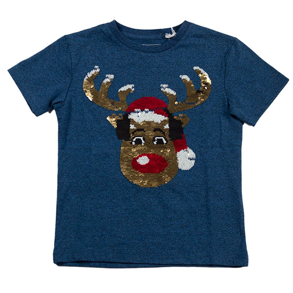 Christmas Boys Rudolph T-Shirt