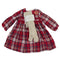 Baby Girl Tartan Dress With Tights