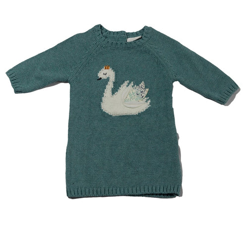 Baby Swan Knit Dress