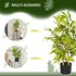 2 PCs Artificial Bamboo Tree in Pot