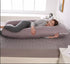 Full-body pregnancy U Shaped Maternity Pillow Support Back Hips Legs Belly Sleeping