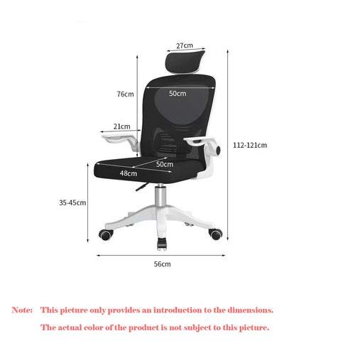 Seemly Ergonomic Mesh Office Chair – Adjustable Height & Swivel