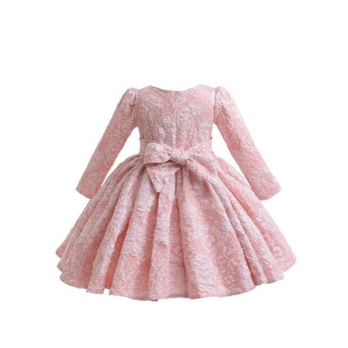 Elegant Princess Cute Flower Polyester Girls Dresses