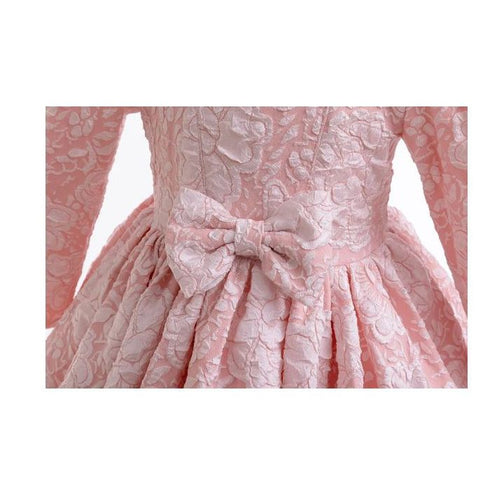 Elegant Princess Cute Flower Polyester Girls Dresses